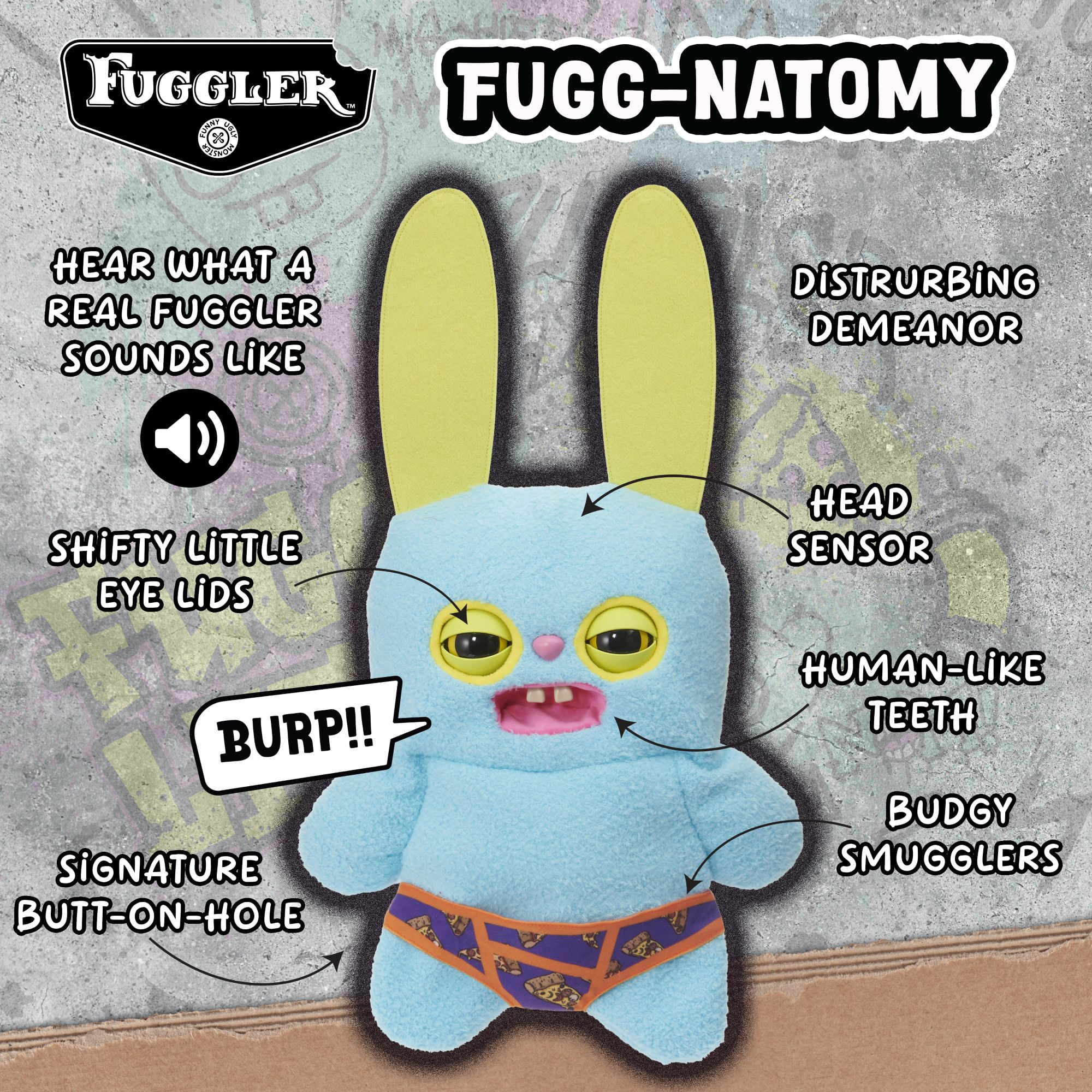 Fuggler Rabid Rabbit Puppetronic for Children Ages 6 and up