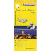 Michelin France Bouches-Du-Rhone, Var Map 340 - Folded Map