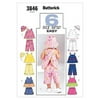 Butterick Infants' Top, Shorts, Pants An