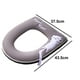 thumbnail image 2 of Funda para asiento de inodoro con asa, juego de fundas para asiento de inodoro con cremallera, lavable, 2 of 5