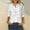 Purple, variant on Womens Summer Tops 2023 Women's Fashion Casual 3/4 Sleeve Button T-Shirt Neck Print Top Blouse Bohemain Plus Size T-Shirt for Women
