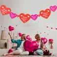 thumbnail image 4 of nvzhuang Valentine's Day Banner Heart Letter Glitter Funny Hanging Decoration for DIY Door Tree Home Party, 4 of 8