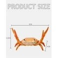 thumbnail image 7 of Crab-shaped desktop pen holder, weightlifting crab pen holder and storage rack, desktop organizer, and novelty glasses holder, suitable for home, parties, office, and desk use., 7 of 7