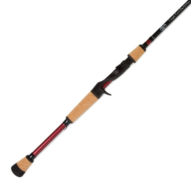 TFO Pro Series 6.6 Foot Angler Fishing Spinning Casting Rod, Medium