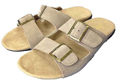 J-41 - Jeep J-41 Pingree Women's Slip On Sandals (7, Taupe) - Walmart.com - Walmart.com