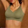 thumbnail image 5 of Ohufall Wireless Bras for Women No Underwire Push Up Full Coverage Bras Wirefree Seamless Bralette Soft Comfort Everyday Bra, 5 of 5