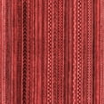 thumbnail image 1 of Ahgly Company Machine Washable Indoor Square Oriental Red Modern Area Rugs, 4' Square, 1 of 4