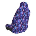 thumbnail image 4 of Lsque Skull daisy purple Pattern Car Seat Covers for Front Seats , Waterproof Seat Covers for Cars, Sporty Front Seat Covers,Car Seat Cover Protector Front Seats, 4 of 5