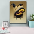 thumbnail image 4 of Epic Graffiti 'Chestnut-Mandibled Toucans' by Harro Maass, Canvas Wall Art, 12"x16", 4 of 8