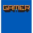 thumbnail image 2 of Gamer Adult Blue Long Sleeve Hoodie-Small, 2 of 3