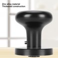 thumbnail image 3 of Door Knob Black Round Handle Keyless Locking Zinc Alloy Privacy Function Easy Install Interior Ball Handle For Bedroom Bathroom, 3 of 8