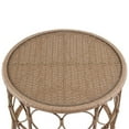 thumbnail image 6 of Afuera Living 2-piece Wicker Outdoor Conversation Set in Natural, 6 of 16