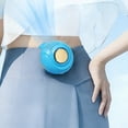 thumbnail image 3 of Portable Silent Mini Bladeless Electric Fan 3-Level Adjustable Wind Clip-On Fan for Shirt Waist Bag Hands-Free Cooling Device for Outdoor Travel Office Use, 3 of 8