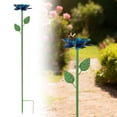 thumbnail image 2 of Bird Feeders For Outdoors Dia Bowl Small Metal Bird Bath for Outside Heavy Duty, Height Bird Feeder Birdbaths for Outdoors, Garden Bird Bath Bowl E_Blue, 2 of 8