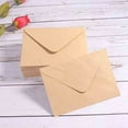 thumbnail image 5 of OUNONA 50pcs Colorful Kraft Paper Envelopes Blank Invitation and Party Supply Holders for Cards and Notes, 5 of 7