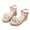 Pink, variant on Anuirheih Summer Ladies Shoes Fish Mouth Medium Wedge Heel Metal Buckle Women's Sandals Sandals Women (Beige)