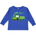 thumbnail image 3 of Inktastic St Patricks Irish Shamrock Train Boys or Girls Long Sleeve Toddler T-Shirt, 3 of 5