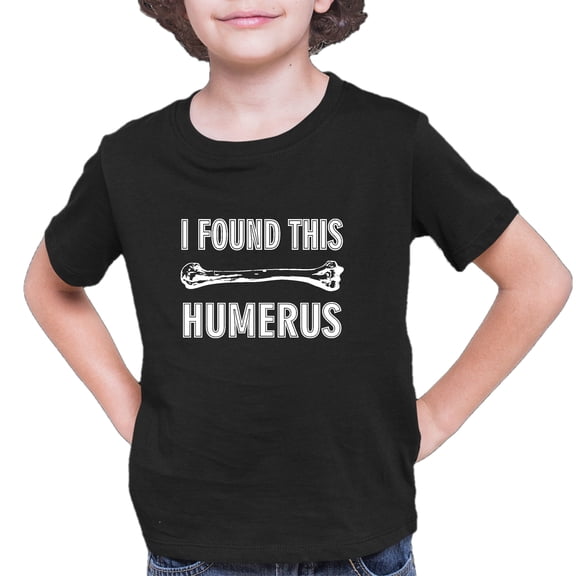 Youth I Found This Humerus Funny Doctor Nurse T-Shirt