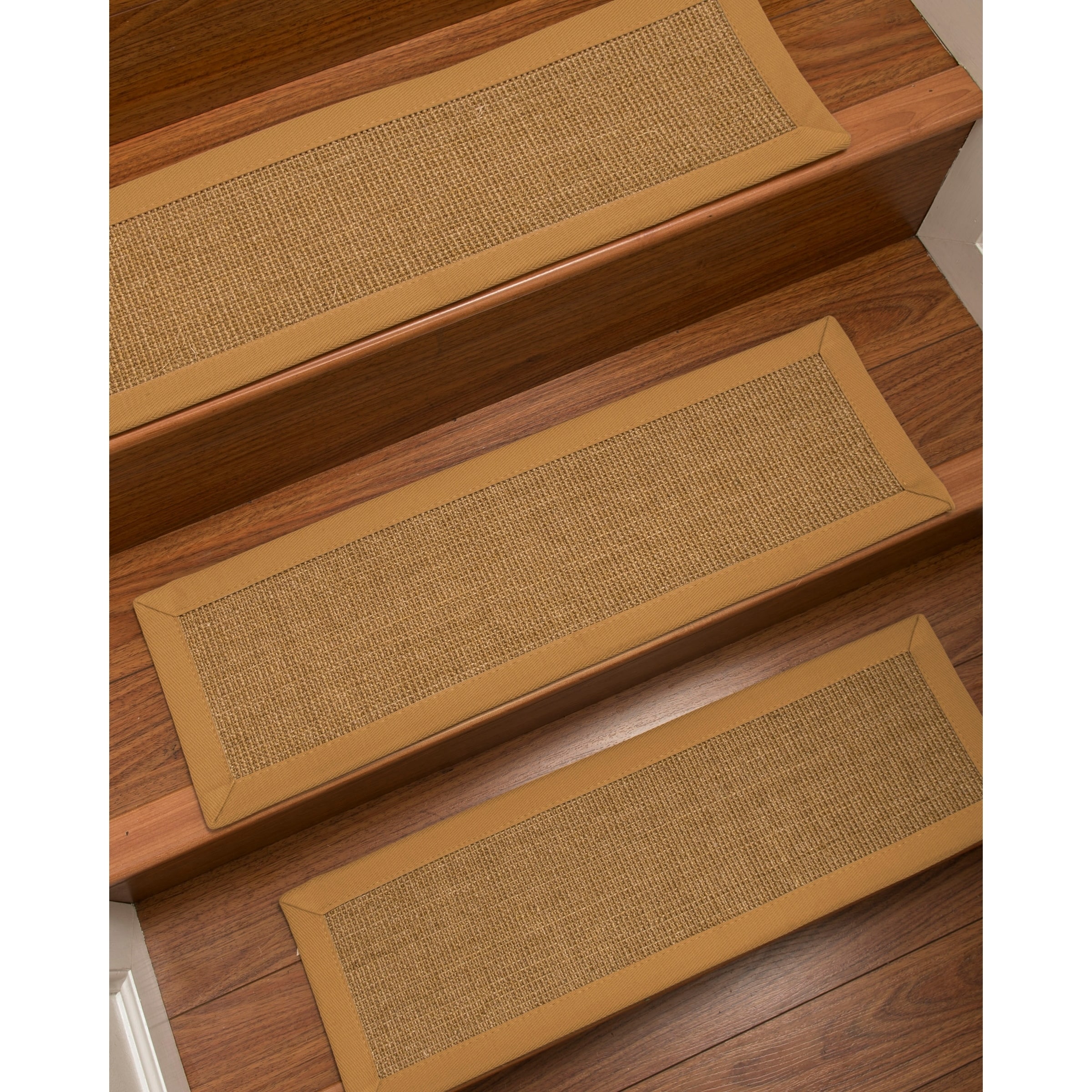 Natural Area Rugs 100 Natural Fiber Moda, Sisal Light Brown, Handmade