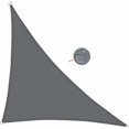 thumbnail image 1 of Triangular Shade Sail 4x4x4m Anthracite Gray Waterproof Shade Cloth UV Protection for Patio Garden, Terrace, Outdoor, Balcony, 1 of 5