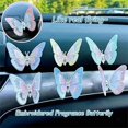 thumbnail image 4 of 6 PCS Embroidery Butterfly Decoration Automotive Interior Accessories Gift for Drivers, 4 of 6