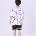 thumbnail image 4 of Tdoqot Big Boys Shirts- Short Sleeve Casual Cotton Fashion T Shirt White Size 9Y, 4 of 5