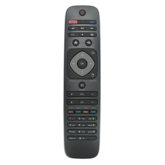New Remote for Philips TV 50PFL3908/F7 46PFL3908/F7 46PFL3608/F7 39PFL2908/F7