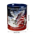 thumbnail image 3 of 250 Anniversary Whiskey Bottle, America 250 Patriotic Whiskey Glass, 1776-2026 USA 250 Year Commemorative Gift for Men, Whiskey Lover Gift for Father's Day 4th of July, 3 of 6