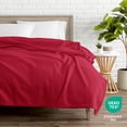 thumbnail image 3 of Bare Home Polar Fleece Bed Blanket - Lightweight - Premium Fleece - Full/Queen, Red, 3 of 10