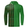thumbnail image 4 of Vedolay Hoodie for Men 2023 Half Zip Cropped Pullover Sweatshirts Green,L, 4 of 4
