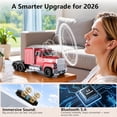 thumbnail image 6 of WSTER WS-570 Big Truck Model Bluetooth Speaker with USB TF Card AUX FM Radio TWS Pairing for Home OutdoorBeach Stereo Audio Subwoofers Birthday Gift(Red）, 6 of 10