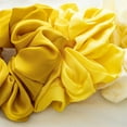 thumbnail image 2 of YooGuoGuo Pure Color Smooth Satin Hair Rope 1PC Oversized Hair Scrunchies Women Elastic Hair Bands Female Girls Ponytail Holder Headdress, 2 of 6