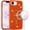 Cosmic Orange, variant on For iPhone 16e/17e Case Magnetic Circle Full Bling Dazzle Cover + Tempered Glass