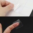 thumbnail image 3 of Double Sided Sticky Dot 1.2x1.2 Inch / 30x30mm, 300 Pcs Removable Clear Sticky Tack Square Putty, 3 of 6