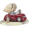 thumbnail image 3 of Ltd Ed Couple in Car with Speed Sign Figurine, 3 of 4