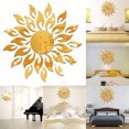 thumbnail image 2 of High quality Sun Shine Modern Acrylic Plastic Mirror Wall Home Decal Decor Vinyl Stickers, 2 of 3