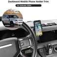 thumbnail image 4 of Phone Holder Aluminum Alloy Compatible Land Rover Defender 90 110 2020-2022, 4 of 8
