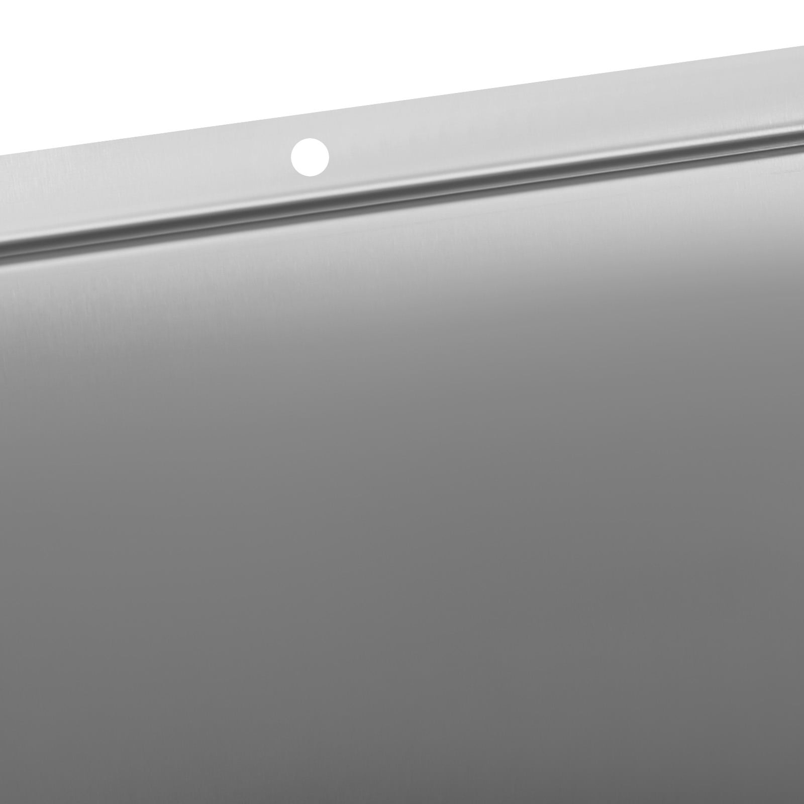 Range Backsplash with Shelf 36x 29.5 Inch Range Hood Wall Shield, Stainless Steel Backsplash Silver Splash Plate for Range Hood Stainless Backsplash with Built-in Storage Shelf and Hanging Rack