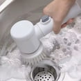thumbnail image 1 of Cepillo de Limpieza Eléctrico Inalámbrico: Fregador Eléctrico de Mano Multifuncional para Cocina, Baño, Platos, Ollas y Sartenes, 1 of 4