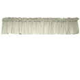 thumbnail image 5 of Solid Poplin Window Valance 58" Wide Ivory, 5 of 5