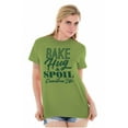 thumbnail image 3 of Cute Grandma Life Bake Hug Spoil Women's Graphic T Shirt Tees Brisco Brands L, 3 of 5