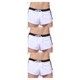 thumbnail image 4 of Sonducket Pantalones cortos de playa de secado rápido cintura elástica ajustable ropa interior agradable a la piel pantalones cortos casuales Type1, 4 of 6