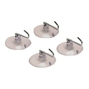 Suction Cups with Hook (1½"Diameter) - 20 Pack- Suction Cup Hooks - Versatile Window Suction Cups with Hooks for Glass Windows Retail Home Use Strong and Durable Suction Cup Hooks for Secure Hanging