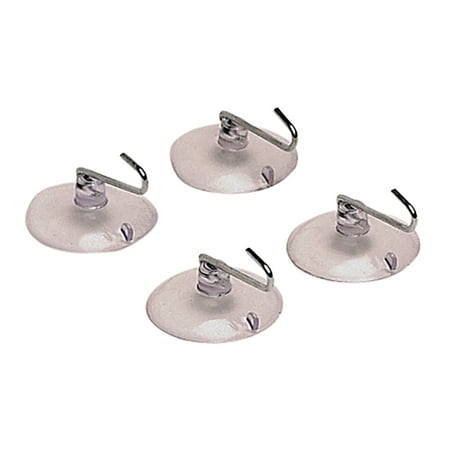 Suction Cups with Hook (1½"Diameter) - 20 Pack- Suction Cup Hooks - Versatile Window Suction Cups with Hooks for Glass Windows Retail Home Use Strong and Durable Suction Cup Hooks for Secure Hanging