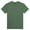 Military Green, variant on Women's Graphic T-Shirt Cute Bunny Bow Design, Short Sleeve Crewneck, Ash, Size S
