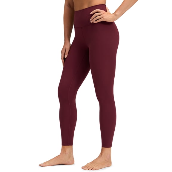 CRZ YOGA Womens Brushed Naked Feeling Workout Leggings 25 Inches High Waist