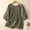 Green, variant on Women's Classic Loose Solid Color Sweet Retro Sleeved Shirt Top Womens Tops plus Size Short Sleeve Women Swim Womens Shirts Lace plus Size Tops for Women Fall Exercise Tops for Women Short Sleeve