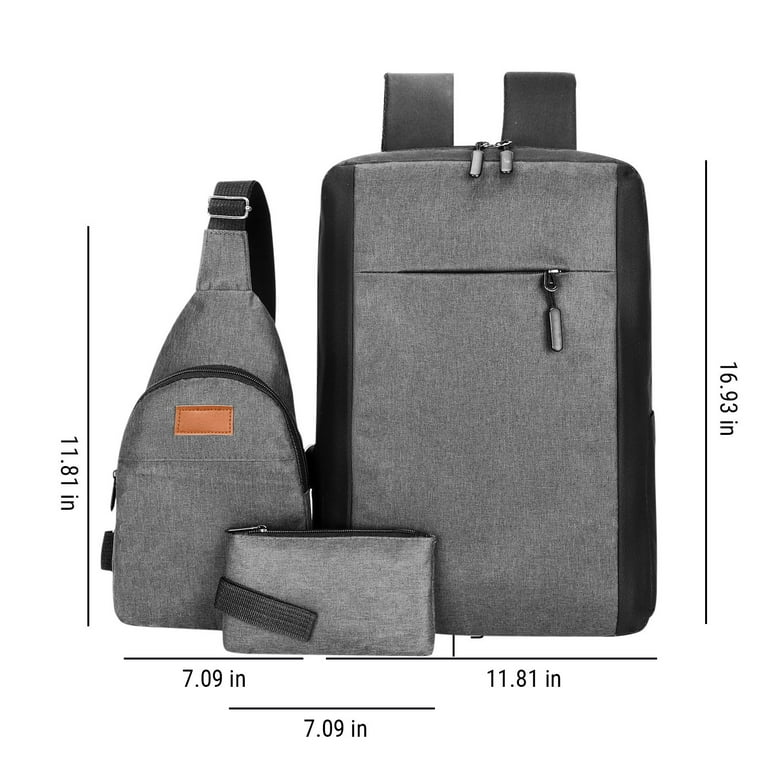Convertible Laptop Backpack Bag 3 in 1 Men s Messenger Bag Business Briefcases Shoulder Bags Computer Backpacks for Travel College Office for Men