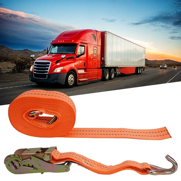 Reliable Ratchet Straps For Quick And Safe Load Securing 4000 Lbs Capacity