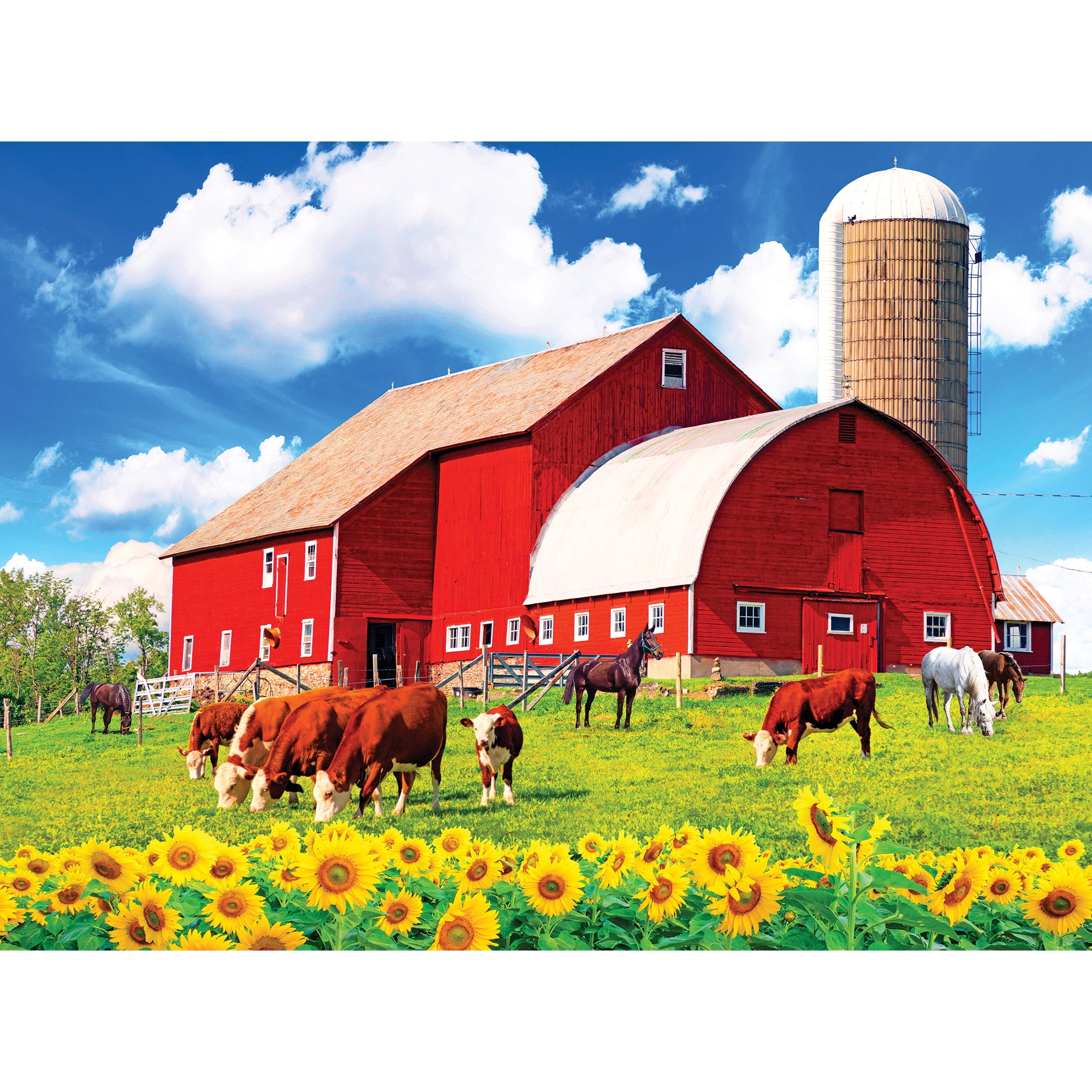 Cra-Z-Art Kodak 1000-Piece On the Farm Adult Jigsaw Puzzle
